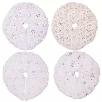 Юбка в виде новогодней елки, двухслойная плюшевая юбка в виде елки, мини-юбка в виде елки, украшение