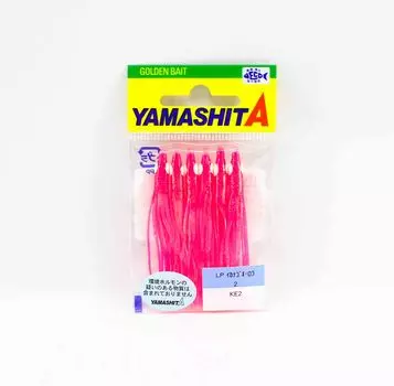 Юбка Yamashita Ikanago Aurora в форме кальмара 2 дюйма ( 6 шт в упаковке ) КЕ2 (3178)