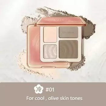 Judydoll Matte 3D Facial Highlighter Makeup Palette Shimmer Powder Cosmetics Shadow Brightening Lasting Glow, 1) 01, 1шт