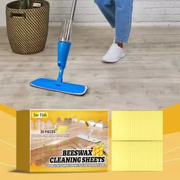 Jue Fish Бытовой пятновыводитель для пола Чистящие таблетки Чистые пятна Удаляют грязь и блеск 30pcs