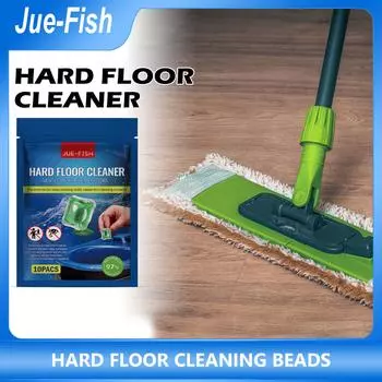 JUE-FISH Чистка твердого пола Шарик для чистки пола Удержание пятен Полировка Осветление Очистка пятен Сохранение аромата Средство для чистки керамической плитки 10pcs