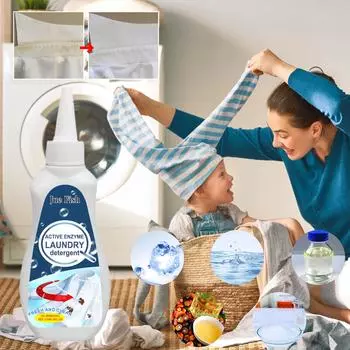 JUE-FISH Пятновыводитель для одежды, 120 мл, спрей для удаления пятен для стирки, универсальный, прямой спрей, для одежды, ковров, мебели, для удаления даже специальных пятен 120ml