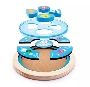 JUEGO HAPE PUZZLE FONDO MARINO