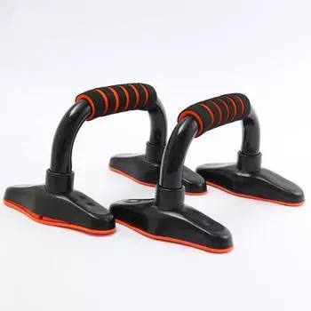 Jufit push up stand increases muscle mass and strength глубокая морковь оранжевый/темно-фиолетового