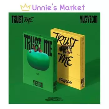 ЮГЕМ(GOT7) ПОВЕРЬТЕ МНЕ (ЗЕЛЕНАЯ ВЕРСИЯ/ЖЕЛТАЯ ВЕРСИЯ.) + Бесплатный подарок RANDOM