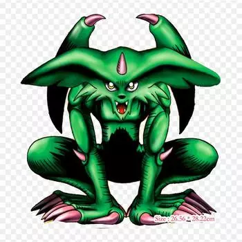 Югио-дикий бес Юги Муто Ю-ги-о! Коллекционная карточная игра, железные нашивки для одежды, наклейки с аппликациями на одежду, термочувствительная нашивка на заказ