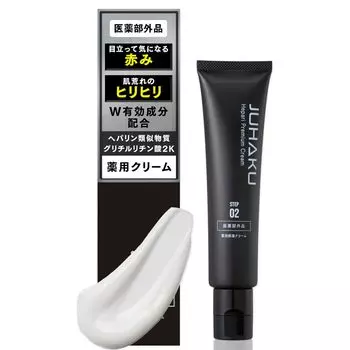 Juhaku Hepari Premium Cream без рецепта Увлажняющий крем для лица после грубой сушки для 30 г [квази-лекарство] (содержит гепариноподобное вещество,