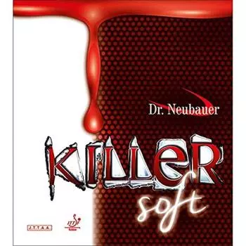 JUIC Настольный теннисный стол Резина Killer Soft Красный Толщина 1193 Dr.Neubauer (РД) 1.3mm красный