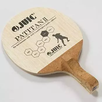 Ракетка для настольного тенниса JUIC PATITAN 2 Round Reversible Pen Holder Racket 154 x 153 x 6.3mm 2248