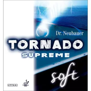 JUIC Table Tennis Rubber Tornado Supreme Soft Table Rubber for Attack Black 1203 Dr.Neubauer (BK) 1.3mm чёрный