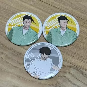 Juju Juju Cafe Geto Haibara Can Badge Gojo Shoko Nanami Touji