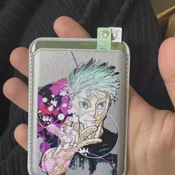 Jujutsu Kaigen Satoru Muryanggongche Mcsafe Card Wallet Brand New