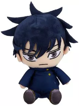 Jujutsu Kaisen Chibi Plush Anime Popular Character Collection Megumi Fushiguro Sitting H 17cm 2210 Size: Прибл.