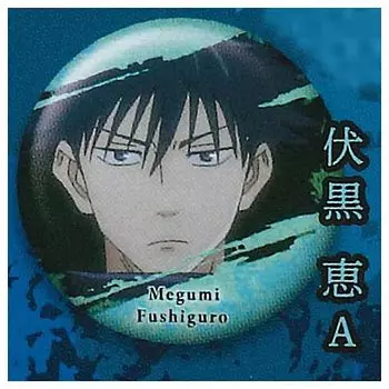 Jujutsu Kaisen Jutsu Can Badge Megumi Fushiguro Gacha Gacha Капсульная игрушка [2. А] (один предмет)