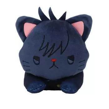 Jujutsu Kaisen Megumi Fushiguro with CAT stuffed toy with eye mask Lying down [Anime version] - -