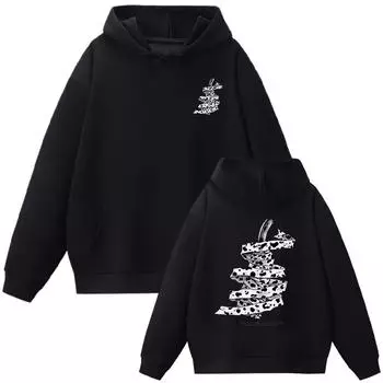 Jujutsu Kaisen Nanami Kento Print Hoodie Men Women Oversize Hoodies Clothing Japanese Manga Graphic Casual Loose Streetwear S