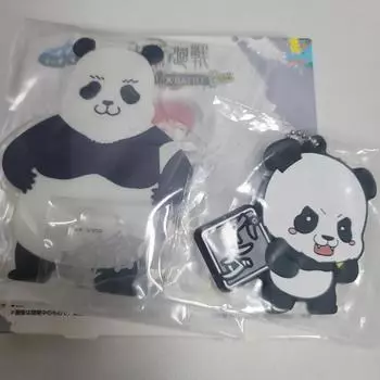 Jujutsu Spin Cheil Lottery Panda Sega Акриловая подставка, резиновый ремешок