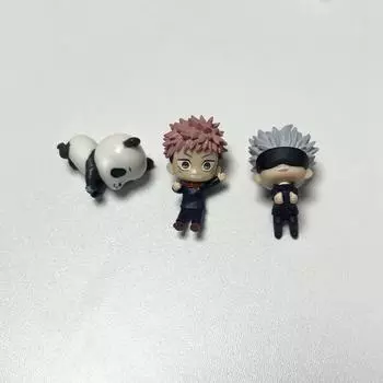 Jujutsu Spin Gacha Figure Gojo Yuji Panda Set Price