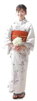 Юката Хироба Юката 3 шт. Pretty High School Yukata One Size Fits Fireworks Summer [Kimono Yu] Set, Женский комплект, Юката, Комплект, Красота, 2023, Взрослые,