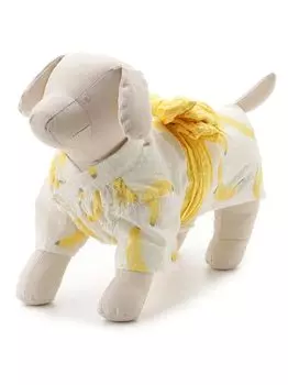 Юката с рисунком «кот и фрукты» PAGG242580 YEL S [Собака-мороженое] CAT&DOG