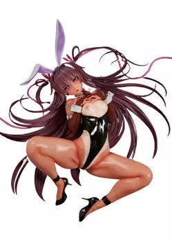 Юкиказе Мизуширо Банни Ограниченный выпуск Черная цветная фигурка Версии. 1/4