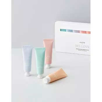 Julaimi WE LOVE Парфюмированный крем для рук, набор из 7 предметов