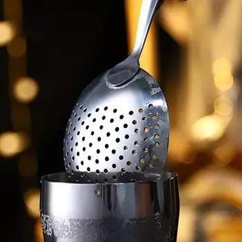 Julep Strainer Cocktail Bar Strainer Нержавеющая сталь Strainer Ложка для коктейлей Бармен Сетчатый фильтр Аксессуары для бара