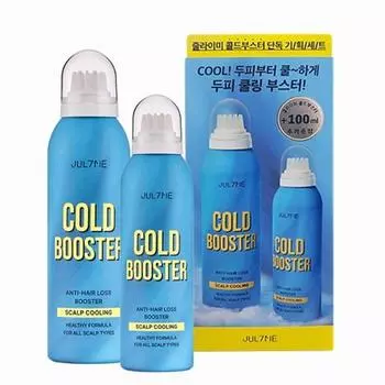Julie Mi Scalp Essence Охлаждающий спрей Cold Booster 200 мл специальный (+100мл подарок) (помогает уменьшить выпадение волос)