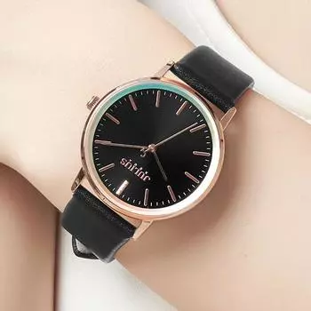 [Julius] Женские часы с кожаным ремешком JA-1183, популярные корейские часы