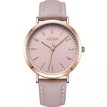 [Julius] Женские кожаные часы JA-1017, популярные корейские часы
