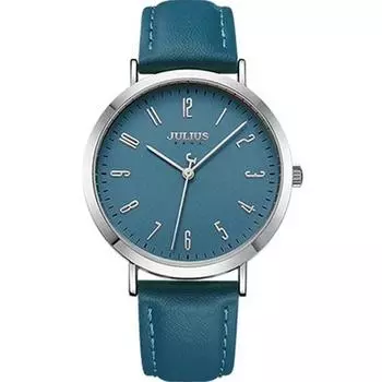 [Julius] Женские кожаные часы JA-1017, популярные корейские часы
