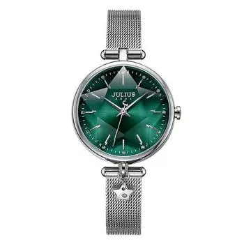 [Julius] Женские модные металлические наручные часы JA-1145, популярные корейские часы