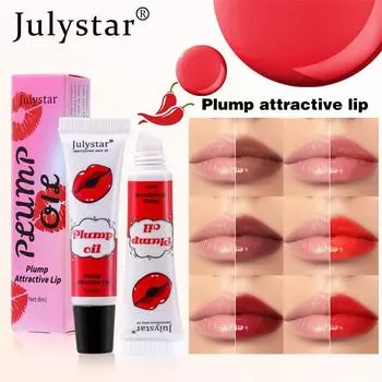 Julystar Lip Makeup Увлажняющее масло для губ Mirror Moisturizing Toot Lip Длительный водостойкий блеск для губ 01#