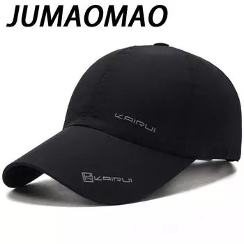 JUMAOMAO новая мужская шляпа четыре сезона быстросохнущая бейсболка женская спортивная шляпа от солнца на открытом воздухе шляпа с принтом букв шляпа с утиным языком