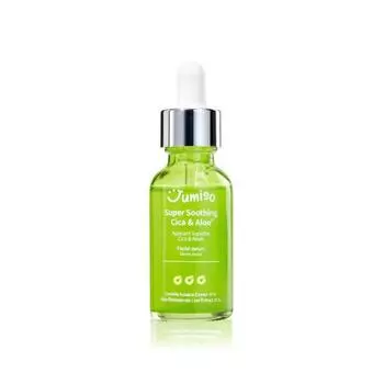 JUMISO Super Soothing Cica & Aloe Facial Serum 30ml - успокаивающая сыворотка для лица с Cica & Aloe
