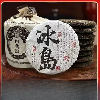 Юньнань Аутентичный сырой чай пуэр Исландия Древнее дерево Весенний чай Сырой чай 357г 357G