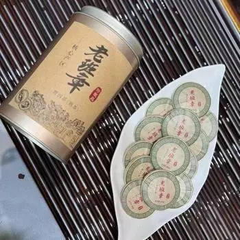 Юньнань Мэнхай старое дерево старый банчжан консервированный приготовленный чайный пирог 250 г чай пуэр 250g