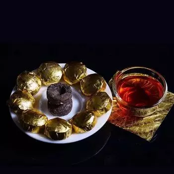 Юньнань Пуэр Сяо Туо Ароматный чай из клейкого риса Восковой ароматный спелый чай Пуэр