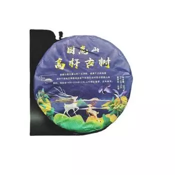 Юньнаньский чай 2022 года, чай «Спящий олень», горный сырой чай, чай Пуэр с высоким столбом, 357 г, чай для торта