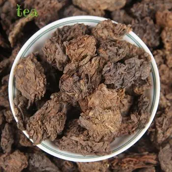 Юньнаньский чай Пуэр Приготовленный чайный порошок Черный чай 02 Старая чайная головка Высокое качество Мэнхай Цзинья Маленькая чайная головка 500g
