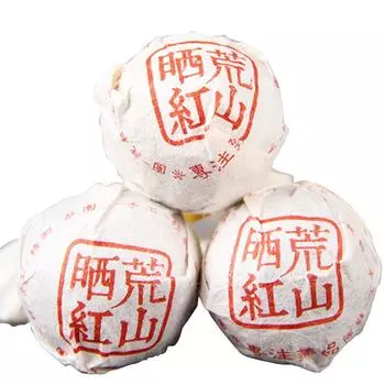 Юньнаньский черный чай Barren Mountain Shai Hong Luzhou Type Dianhong Dragon Pearl Черный чай Туоча 100г