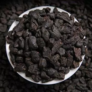 Юньнаньский клейкий ароматизатор, разбитое серебро, Мэнхай, спелый чай Пуэр с древним деревом, 250 г 250g