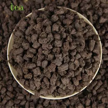 Юньнаньский выдержанный чай Пуэр, Мэнхай, мармелад, ароматный чай, ископаемое (Сломанное серебро), Чай мармеладный ароматный старый, приготовленный чай, 500г