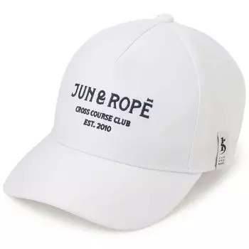 Jun & Rope Cap, Logo Embroidered Cap, Women s, ERU35000, Navy (42)