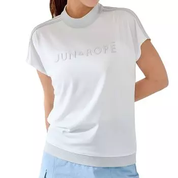 Jun Rope Pullover with and Front Logo and Lame White & Women s Moisture-Wicking Quick-Drying Combination, (10)