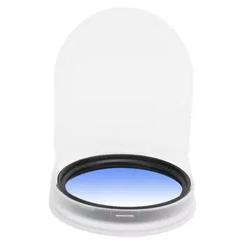Junestar 58mm Градиентный фильтр Многослойное покрытие Водонепроницаемый градиентный цветной фильтр для объектива Canon 58MM синий