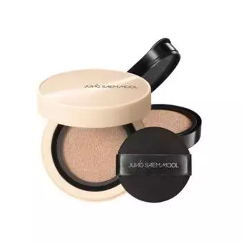 JUNG SAEM MOOL ESSENTIAL SKIN NUDER LONG WEAR CUSHION+ Refill, Kbeauty, корейская косметика, образец #19 Light