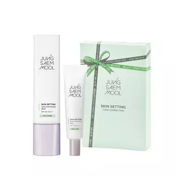 JUNG SAEM MOOL Official] Skin Setting Tone-Up Sun Base Gift Set | Tone-up Sun Base 40ml + Tone-up Sun Base 20ml