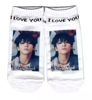 Jungkook Goods Socks Socks Photo 2 Bangtan Boys Goods [Power Select] Women s K-POP