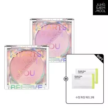 JUNGSAEMMOOL Color Piece Blush, Blending Peach, 4.3g, 1 piece